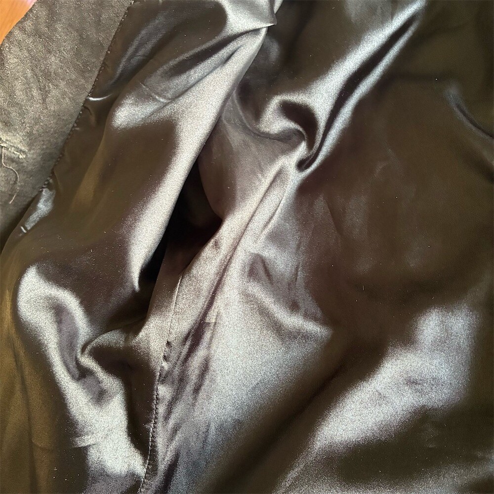 Wilsons Leather Blazer Jacket Womens Size XL Brown Suede 3-Button Vintage - Picture 7 of 8